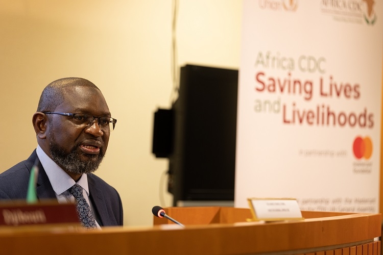 Dr. Ahmed Ogwell Ouma, Directeur par intérim des Centres africains de contrôle et de prévention des maladies (CDC)