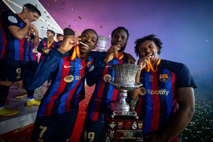 Supercoupe d'Espagne 2023 : L'international ivoirien Franck Kessié remporte le trophée avec le Barça	